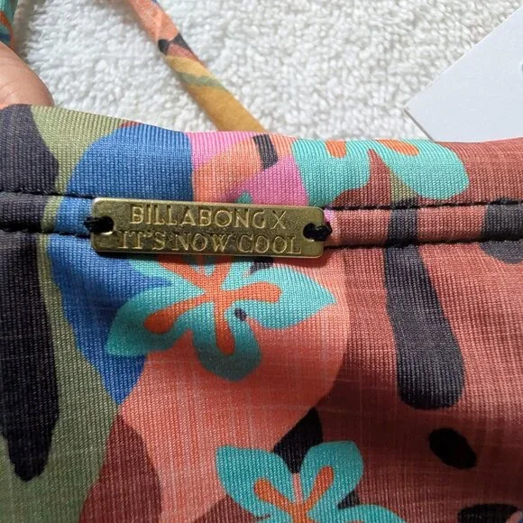 Billabong Mamacita Koko Bikini Top – Multicolor Women’s Small NWT - Picture 7 of 11